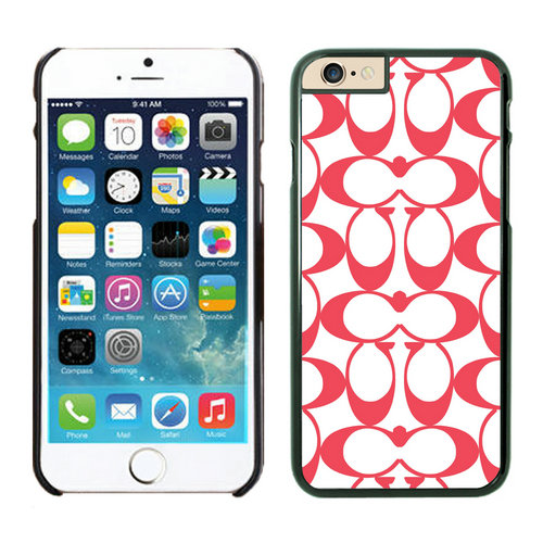 Coach Big Logo Red iPhone 6 Cases EZR | Coach Outlet Canada